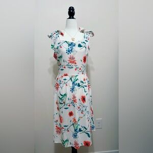 Floral Print Summer Dress🤍